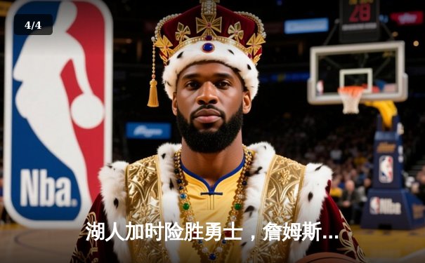 湖人加时险胜勇士，詹姆斯砍40+三双锁定季后赛席位 - 4
